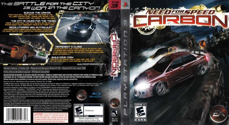 Need for Speed: Carbon - PlayStation 3 | VideoGameX
